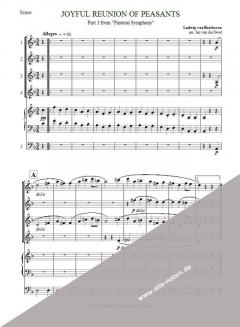 Joyful Reunion Of Peasants (Ludwig van Beethoven) 