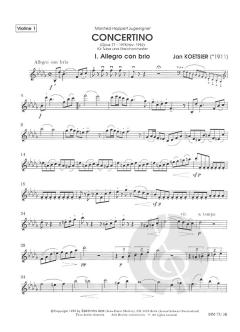Concertino op. 77 von Jan Koetsier 