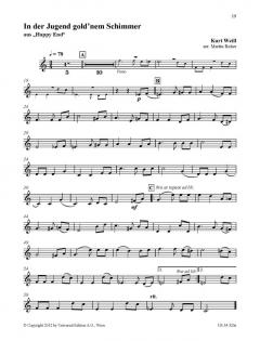 Songs for Flute and Piano von Kurt Weill 