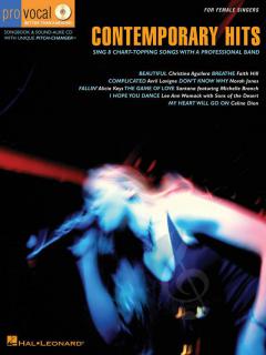 Pro Vocal Vol. 3: Contemporary Hits (Women's Edition) 