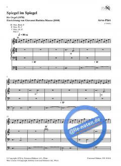 Spiegel im Spiegel von Arvo Pärt 