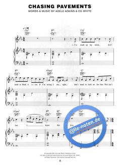 Songs For Solo Singers von Adele 