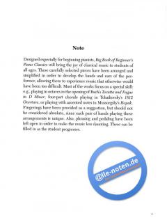 Big Book Of Beginner's Piano Classics 