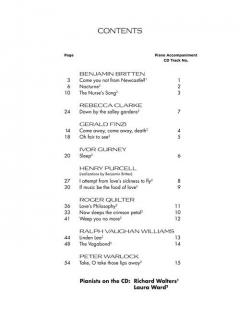 15 Art Songs By British Composers 