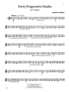 40 Progressive Etudes von Sigmund Hering 