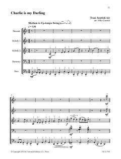 4 Pieces for 5 Right Hands at 1 Piano von Mike Cornick 