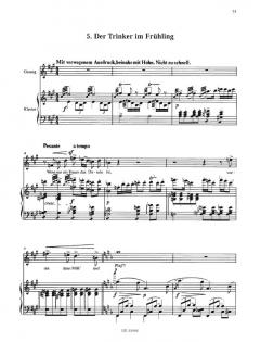 Das Lied von der Erde Supplement Bd. II von Gustav Mahler 