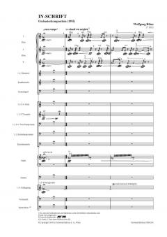 IN-SCHRIFT von Wolfgang Rihm 
