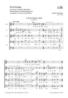 Zwei Gesänge (Alexander von Zemlinsky) 