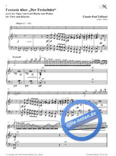 Fantasie über 'Der Freischütz' von Carl Maria von Weber von Paul Taffanel 