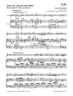 Suite aus Romeo und Julia von Sergei Sergejewitsch Prokofjew 