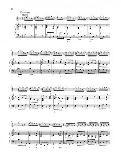 Sonaten für Violine und Basso continuo op. 2 von Antonio Vivaldi 