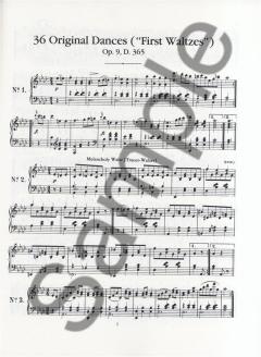 Dances For Solo Piano von Franz Schubert 