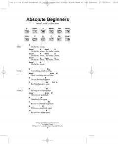 The Little Black Songbook von David Bowie 