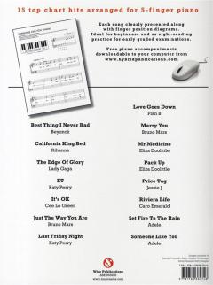 Easiest 5-Finger Piano Collection: Big Chart Hits 