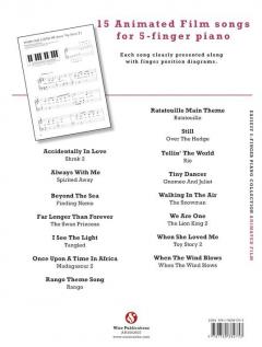 Easiest 5-Finger Piano Collection: Animated Film 