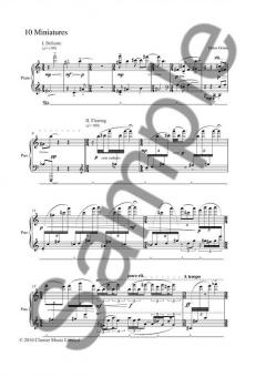 10 Miniatures for Solo Piano von Helen Grime 