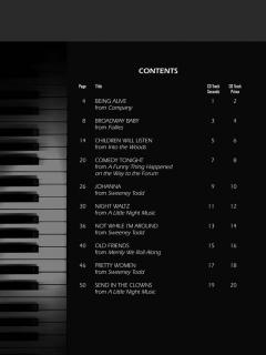 Piano Duet Play-Along Vol. 32: Sondheim For Two 