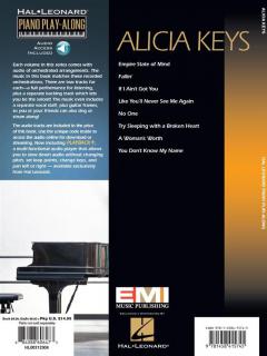 Piano Play-Along Vol. 117: Alicia Keys 