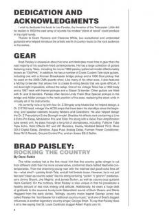 Guitar Signature Licks von Brad Paisley 