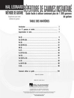 Repertoire De Gammes Instantane 