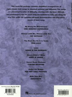 Graded Rock Guitar Songs 