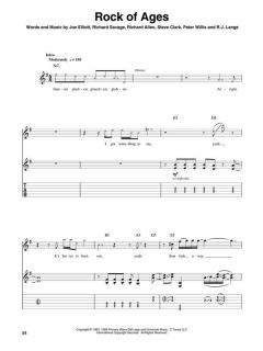 Guitar Play-Along Vol. 145: Def Leppard von Def Leppard 