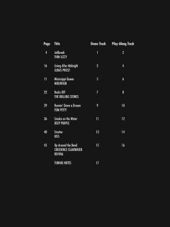 Easy Guitar Play-Along Vol. 1: Rock Classics 