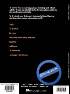 Violin Play-Along Vol. 23: Pirates Of The Caribbean im Alle Noten Shop kaufen