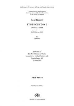 Symphony No. 3 von Poul Ruders 