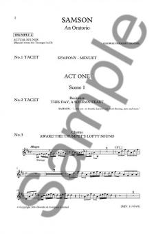 Samson von Georg Friedrich Händel 