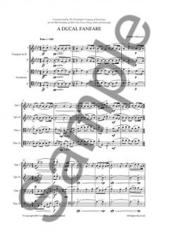 A Ducal Fanfare von Tarik O'Regan 