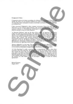 Triptych von Edward Gregson 