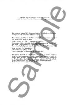 Triptych von Edward Gregson 