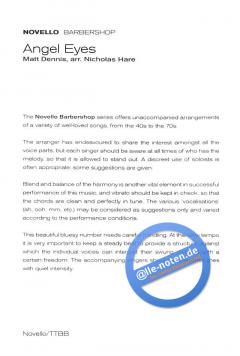 Angel Eyes von Matt Dennis 