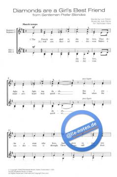 Diamonds Are A Girl's Best Friend von Jule Styne 