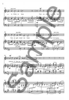 A Song At Evening von Richard Rodney Bennett 