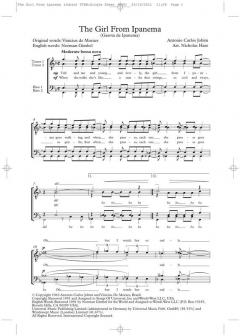 The Girl From Ipanema von Antonio Carlos Jobim 