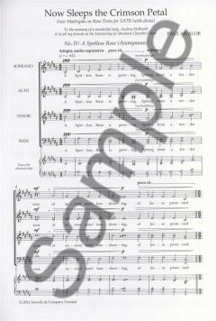 A Spotless Rose von Paul Mealor 