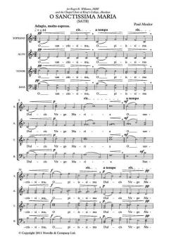 O Sanctissima Maria von Paul Mealor 