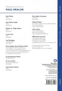 O Sanctissima Maria von Paul Mealor 