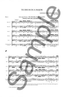 Te Deum in A Major von Georg Friedrich Händel 