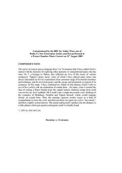 Sonata von John McCabe 