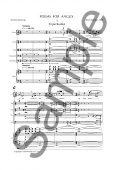 Poems For Angus von Stuart MacRae 