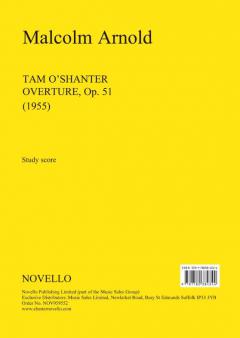 Tam O'Shanter Overture Op. 51 von Malcolm Arnold 