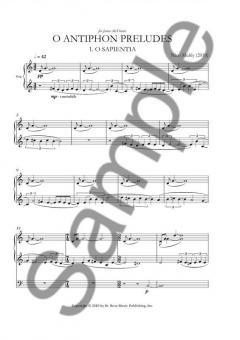 O Antiphon Preludes for Organ von Nico Muhly 