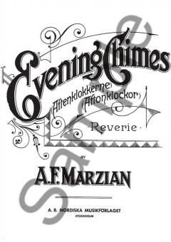 Aftonklockorna Op.9 No.1 