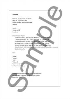 Kafkapriccio For Large Ensemble (Poul Ruders) 