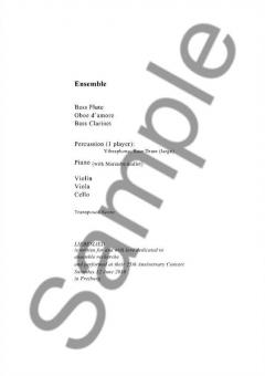 Liebeslied For Ensemble (Hans Abrahamsen) 