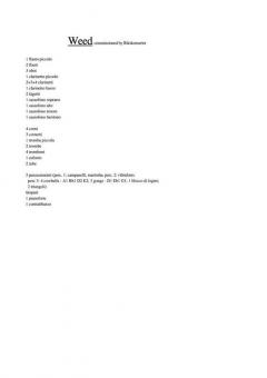 Weed von Britta Byström 